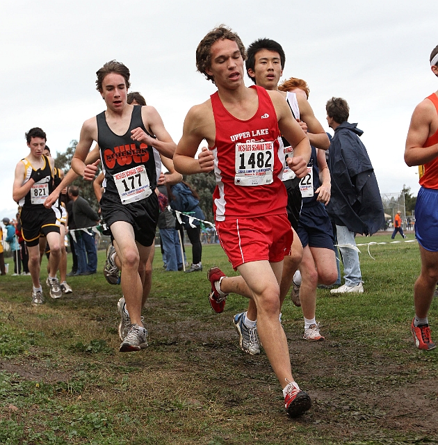 2010NCSXC BD5-1031.JPG - 2010 North Coast Section Cross Country Championships, Hayward High School, Hayward, California